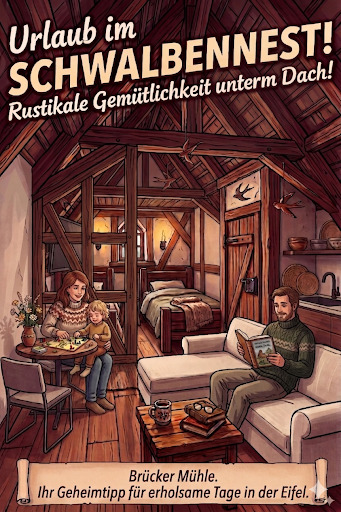 Illustration der Ferienwohnung Schwalbennest